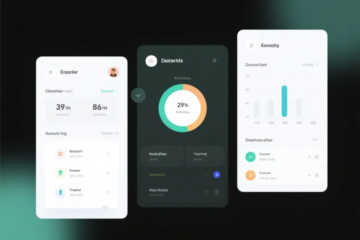 结果看板与轻量UI展示